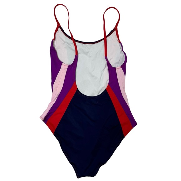 Anthropologie | Sundry Colorblock One Piece Swimsuit 1 Small - Picture 3 of 10
